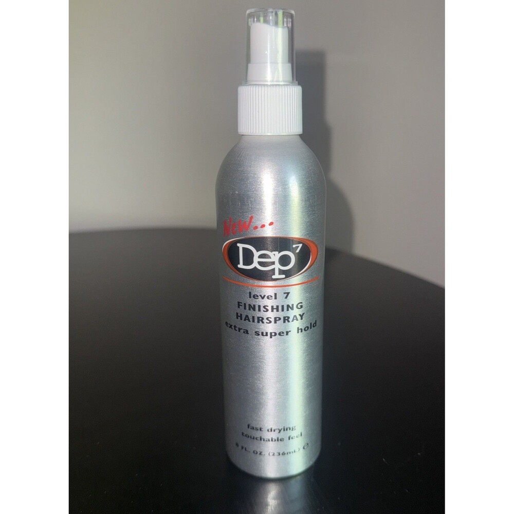 Dep 7 Level 7 FINISHING HAIRSPRAY Extra Super Hold Fast Drying Discontinued NEW
